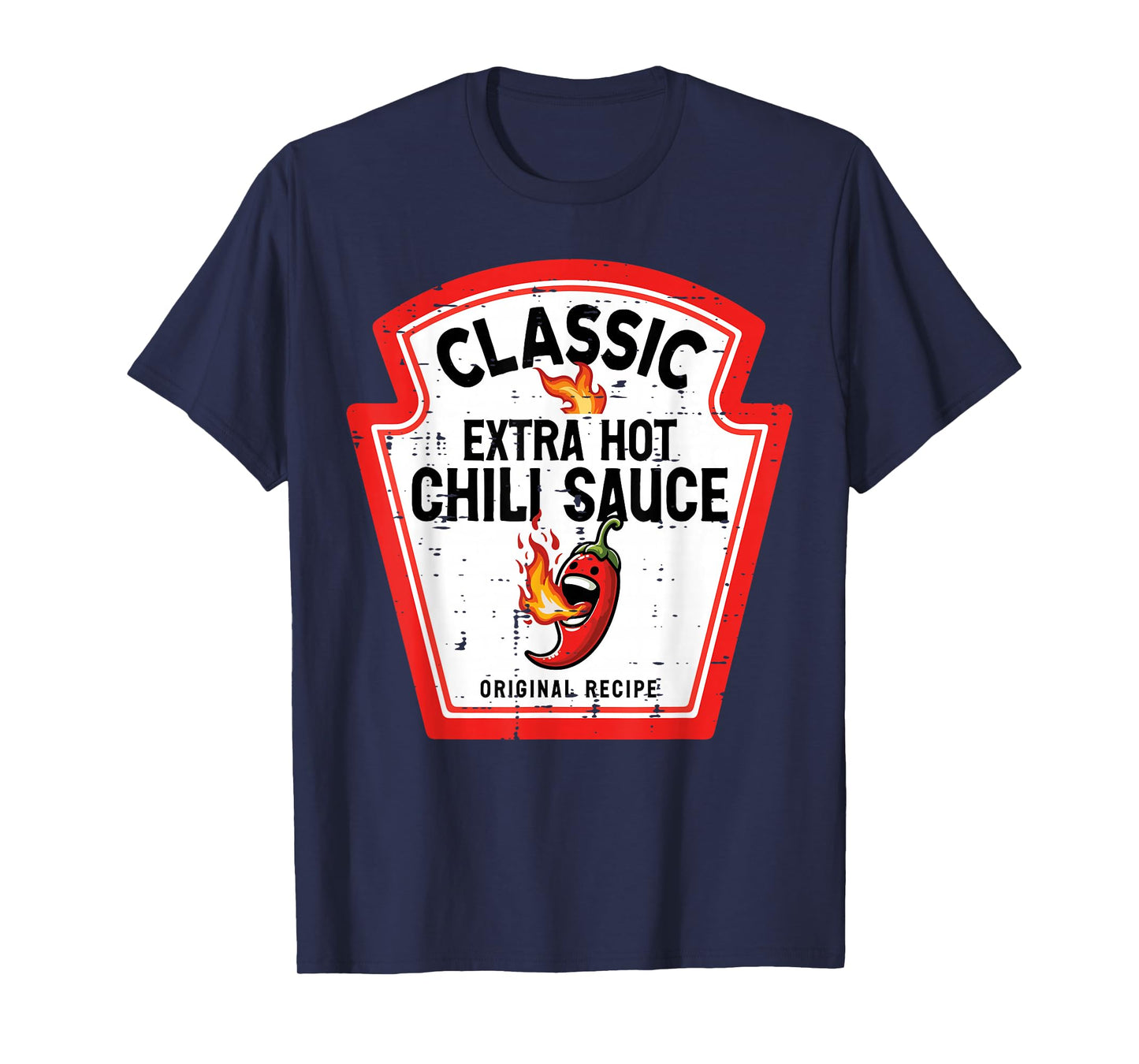 Halloween Classic Chili Sauce Food Costume Men Women Kids T-Shirt