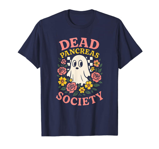 Dead Pancreas Society - Diabetes Funny Costume T-Shirt
