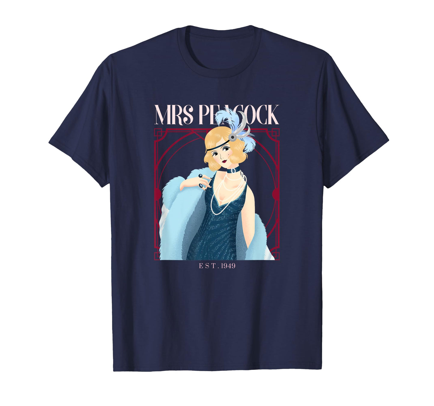 Mrs Peacock - Clue game T-Shirt