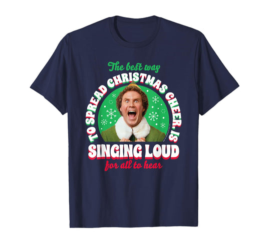 Elf - Singing Loud For All To Hear T-Shirt