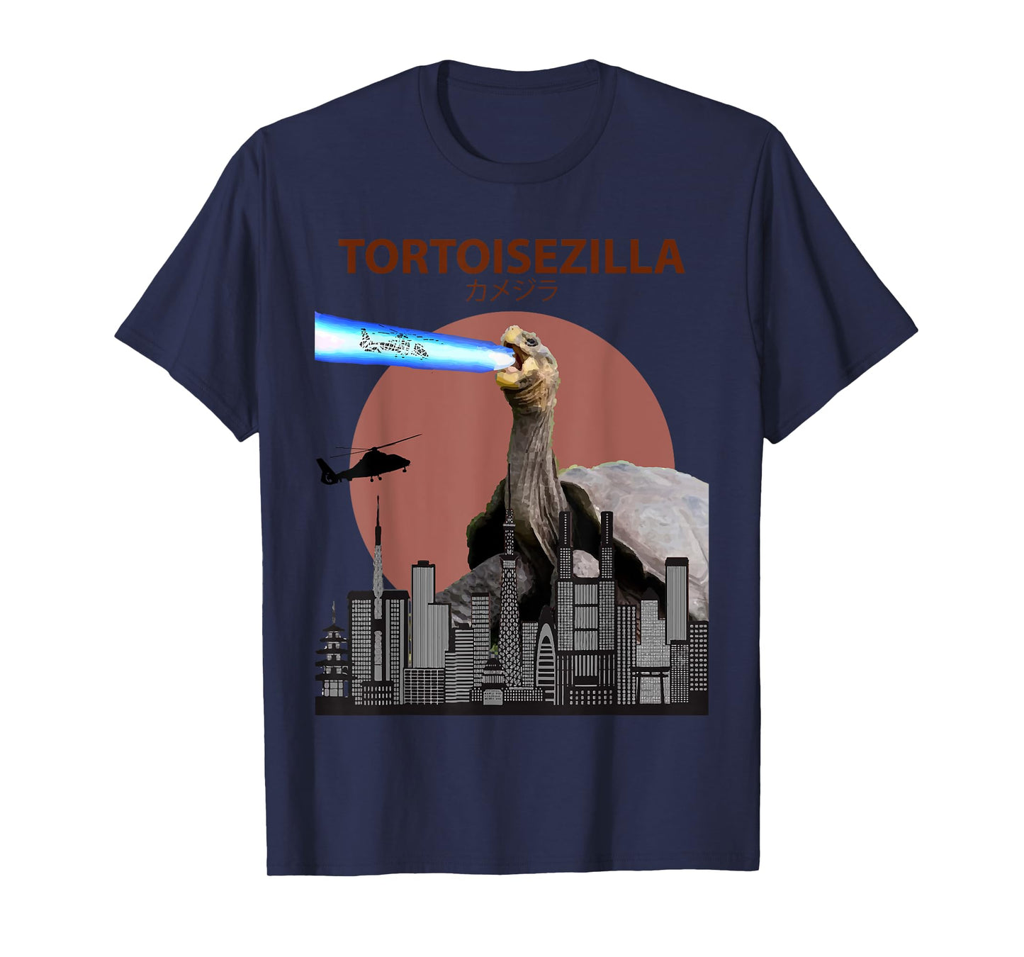 Tortoisezilla | Funny Tortoise T-Shirt for Turtle Lovers T-Shirt