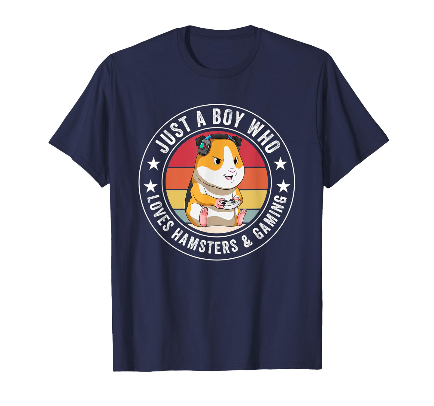 Hamster Gamer Kawaii Gaming Anime Apparel for Boys Girls T-Shirt