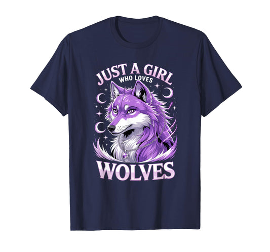 Girls Wolf T-Shirt