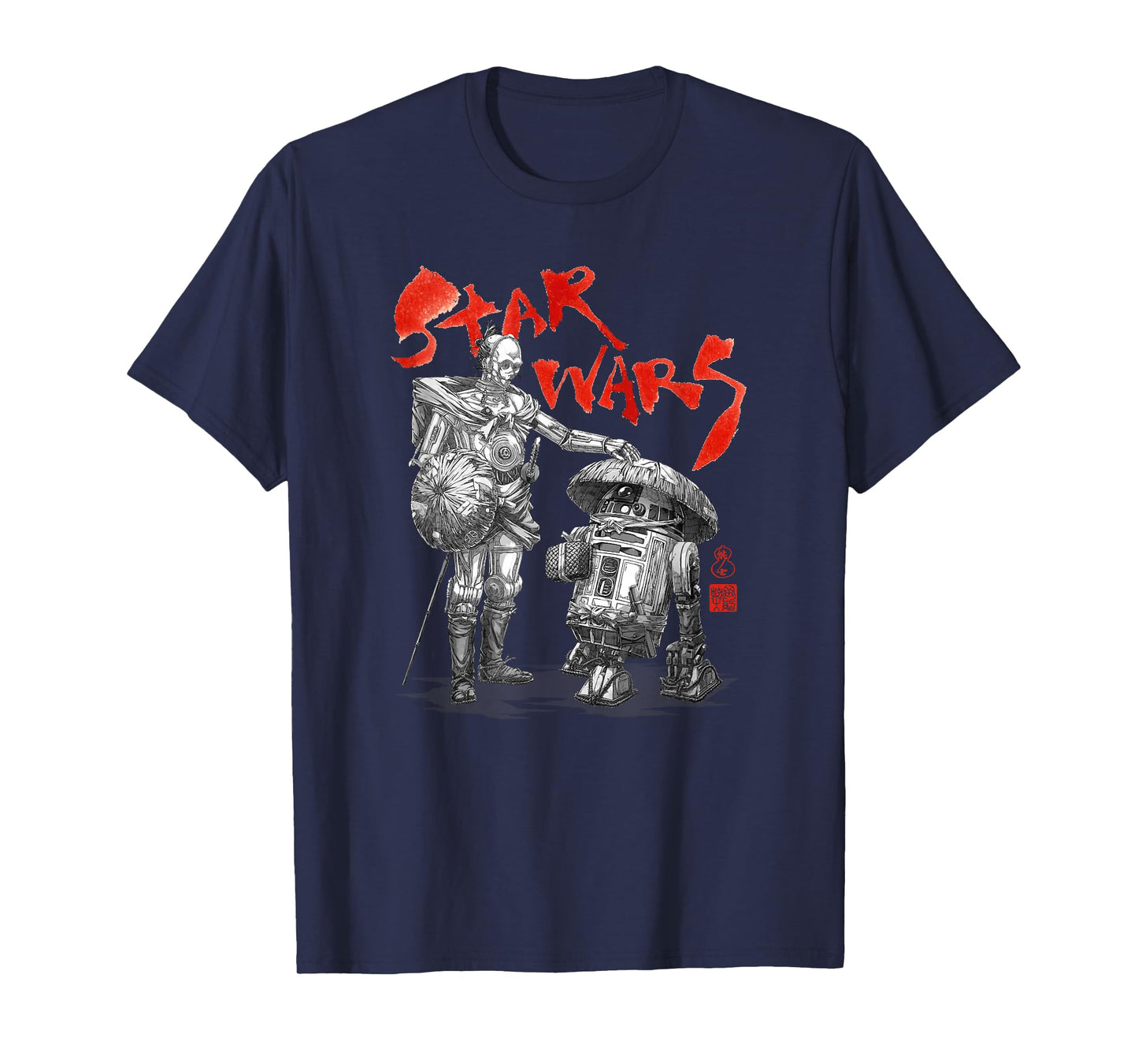 Star Wars Visions Samurai Droids T-Shirt