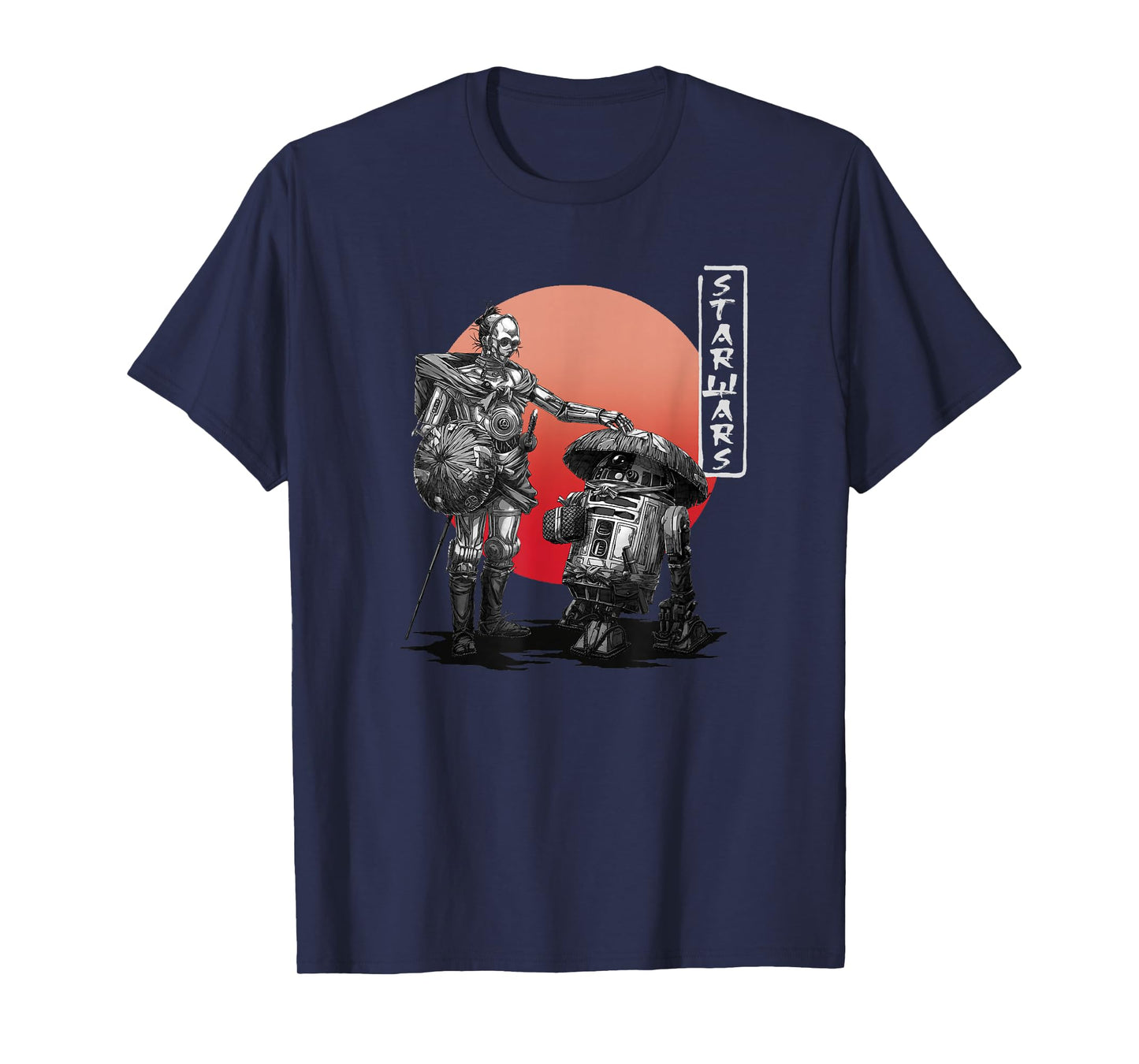 Star Wars Visions Samurai Droid Sunset T-Shirt