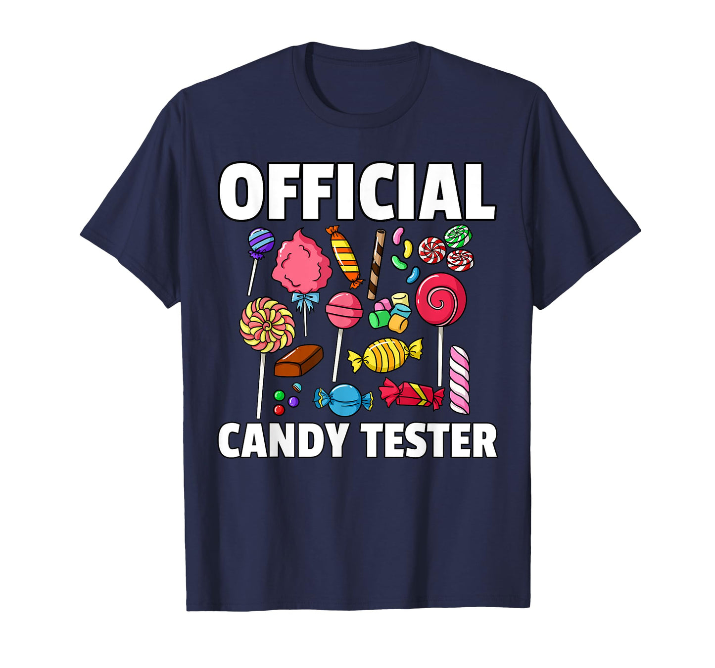 Candy Tester Lollipop Sweets Gift Halloween Kids T-Shirt