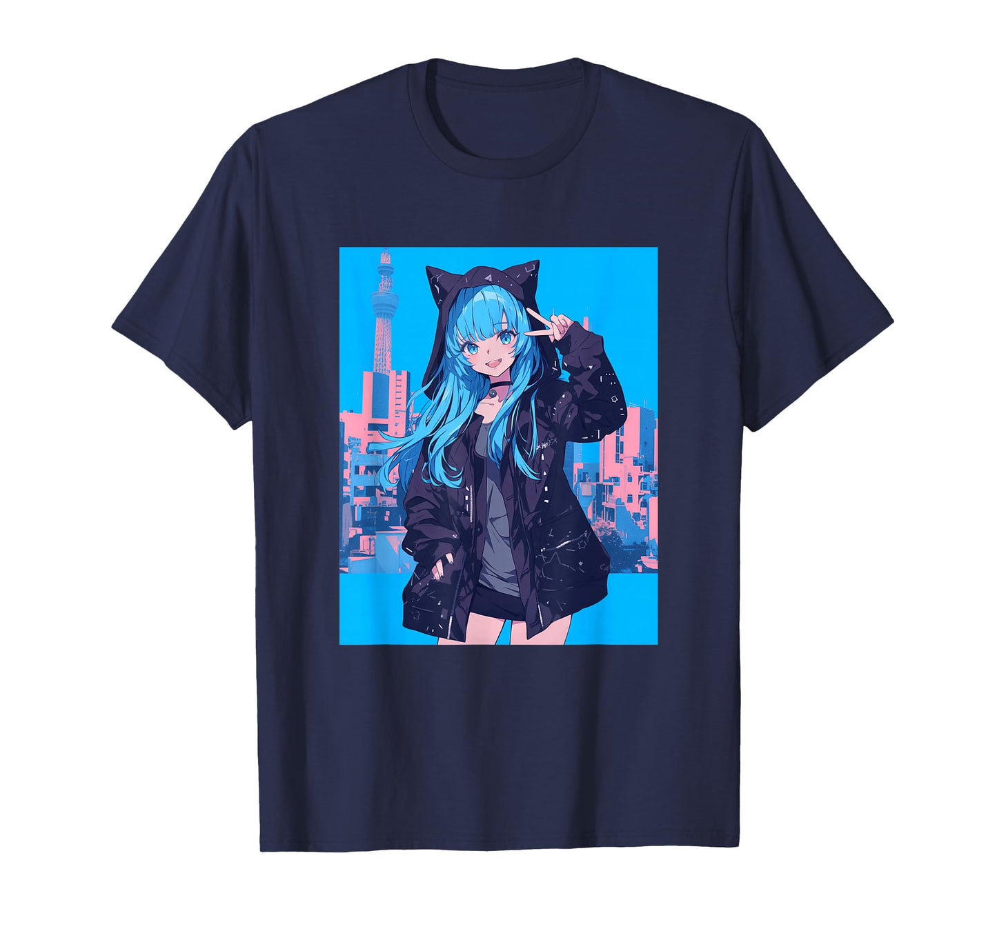 Japanese Anime Girl T-Shirt