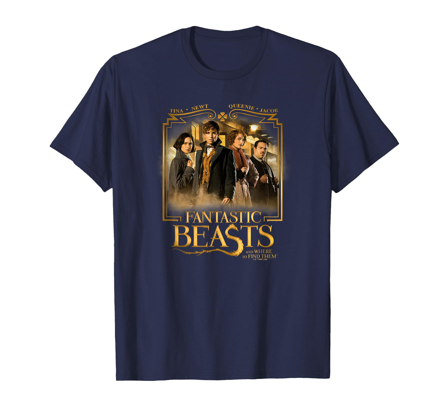 Fantastic Beasts And Where To Find Them Hero Group Poster T-Shirt