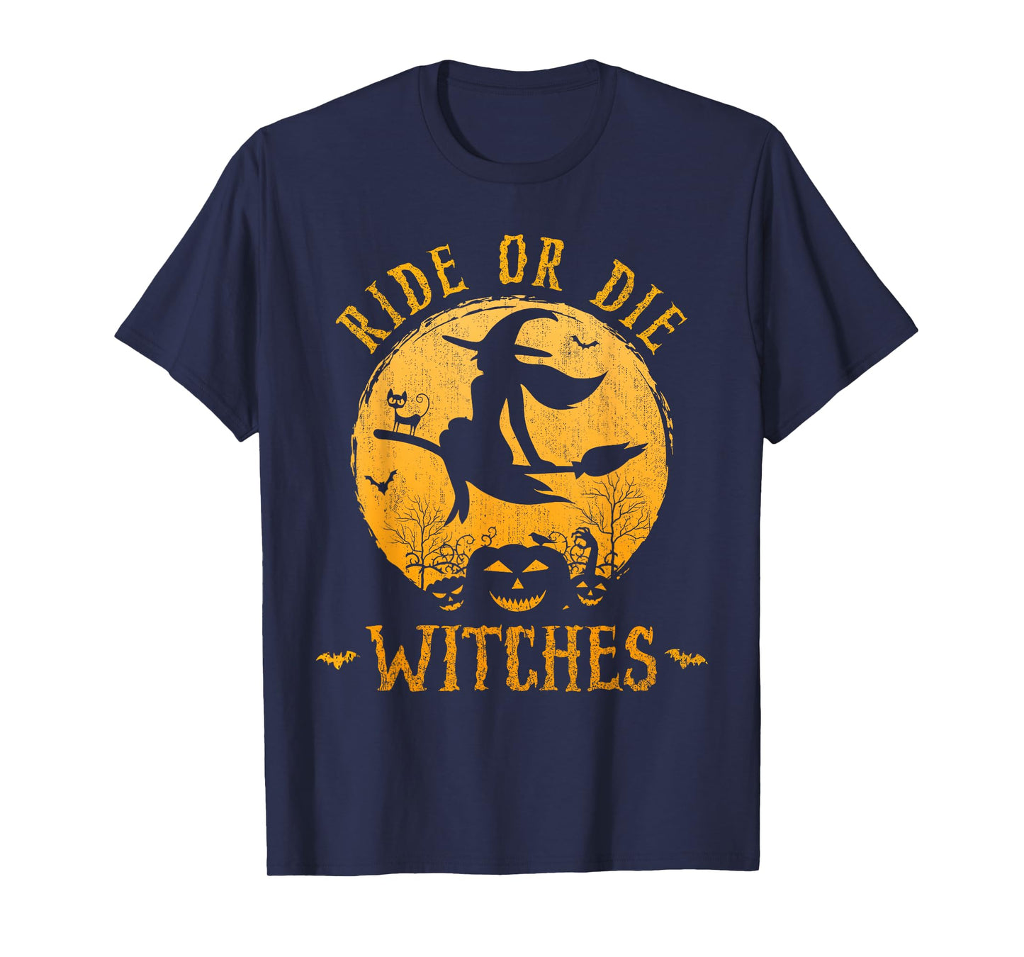 Ride or Die Witches Halloween T-Shirt