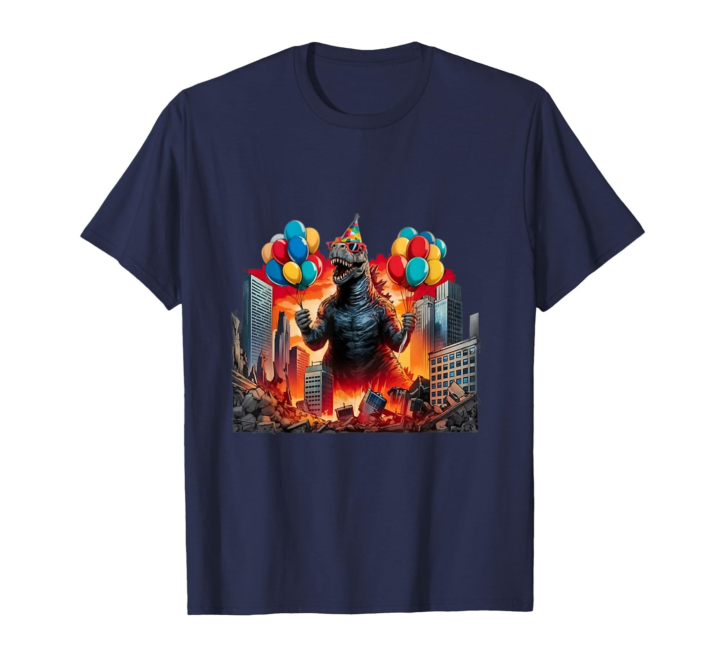 Kaiju Birthday Party Japan Monster Movie Bday Japanese T-Shirt