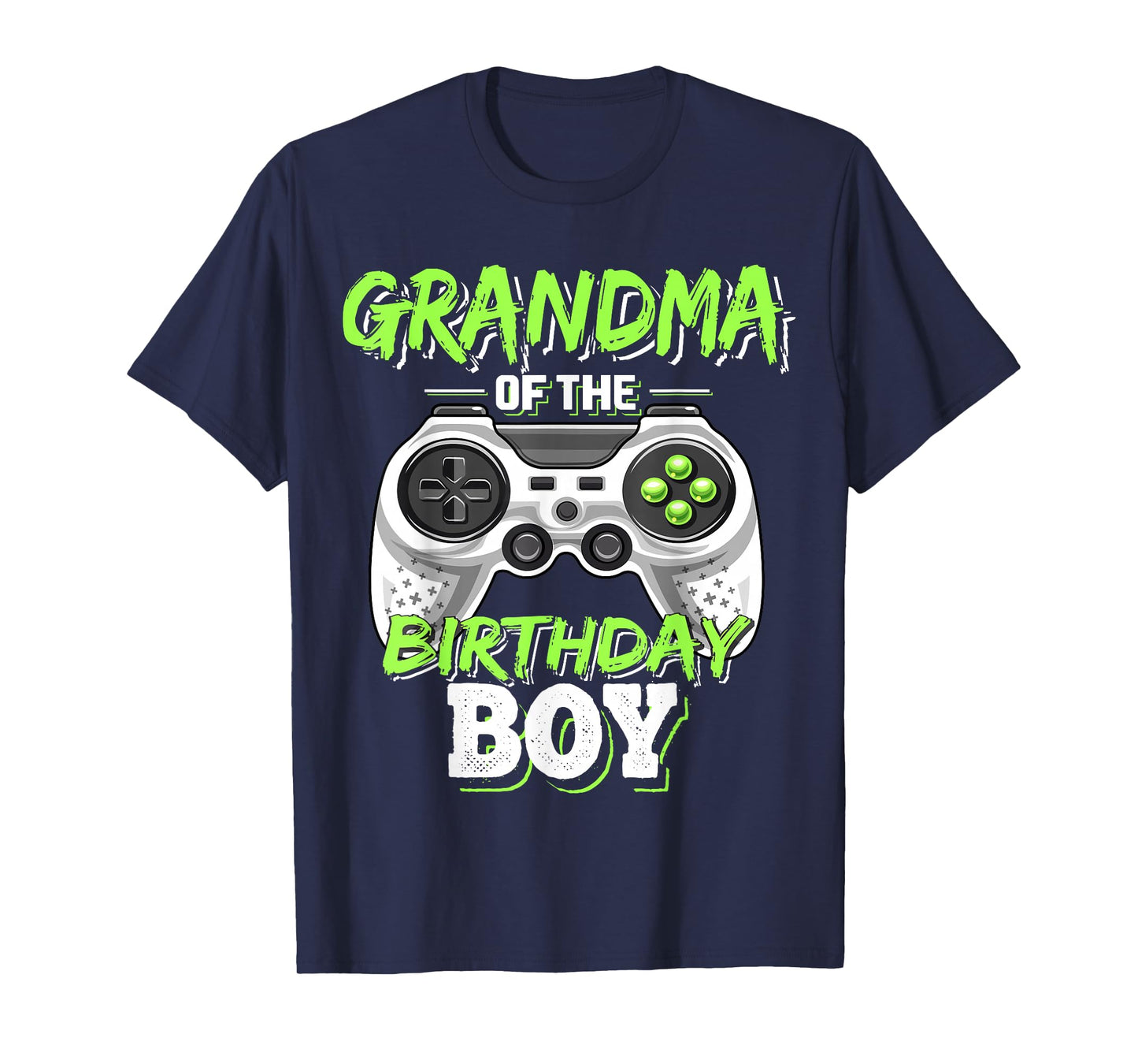 Grandma of the Birthday Boy Matching Video Game Birthday T-Shirt