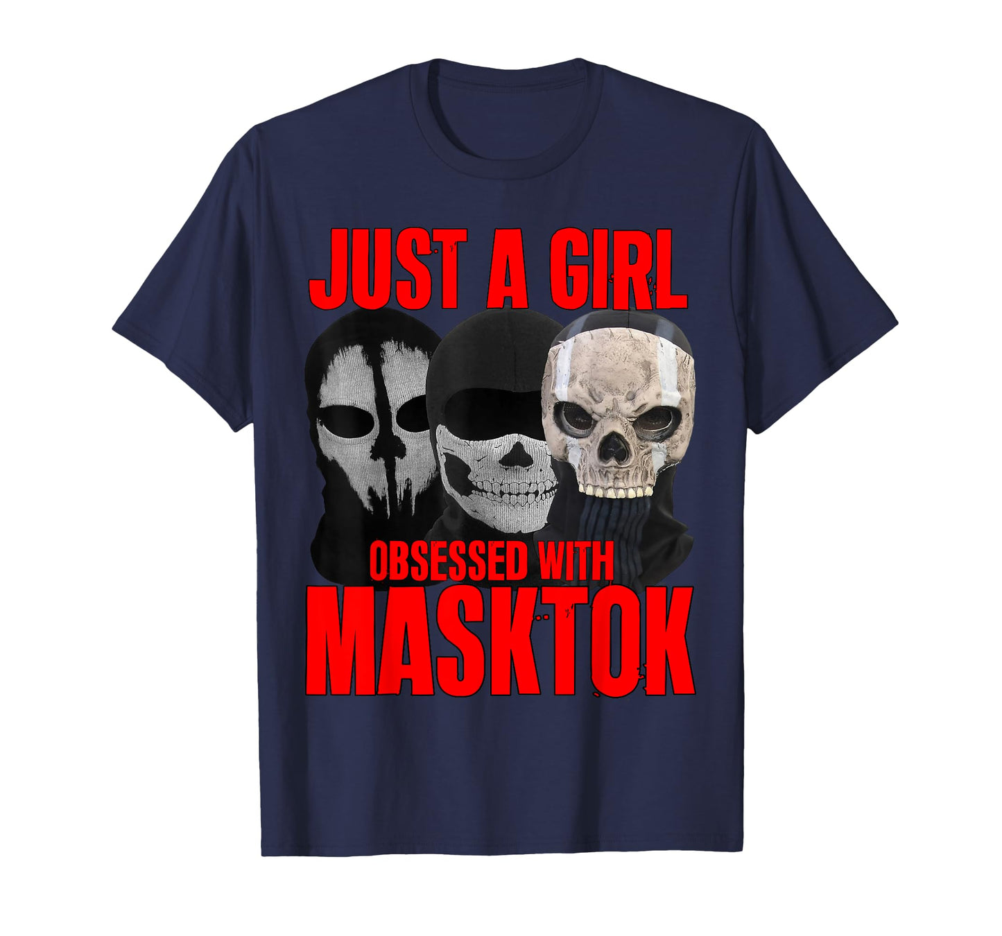 Obsessed with masktok booktok reading books romance women T-Shirt