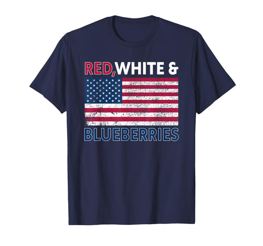 Red, White and Blueberries Patriot T-Shirt