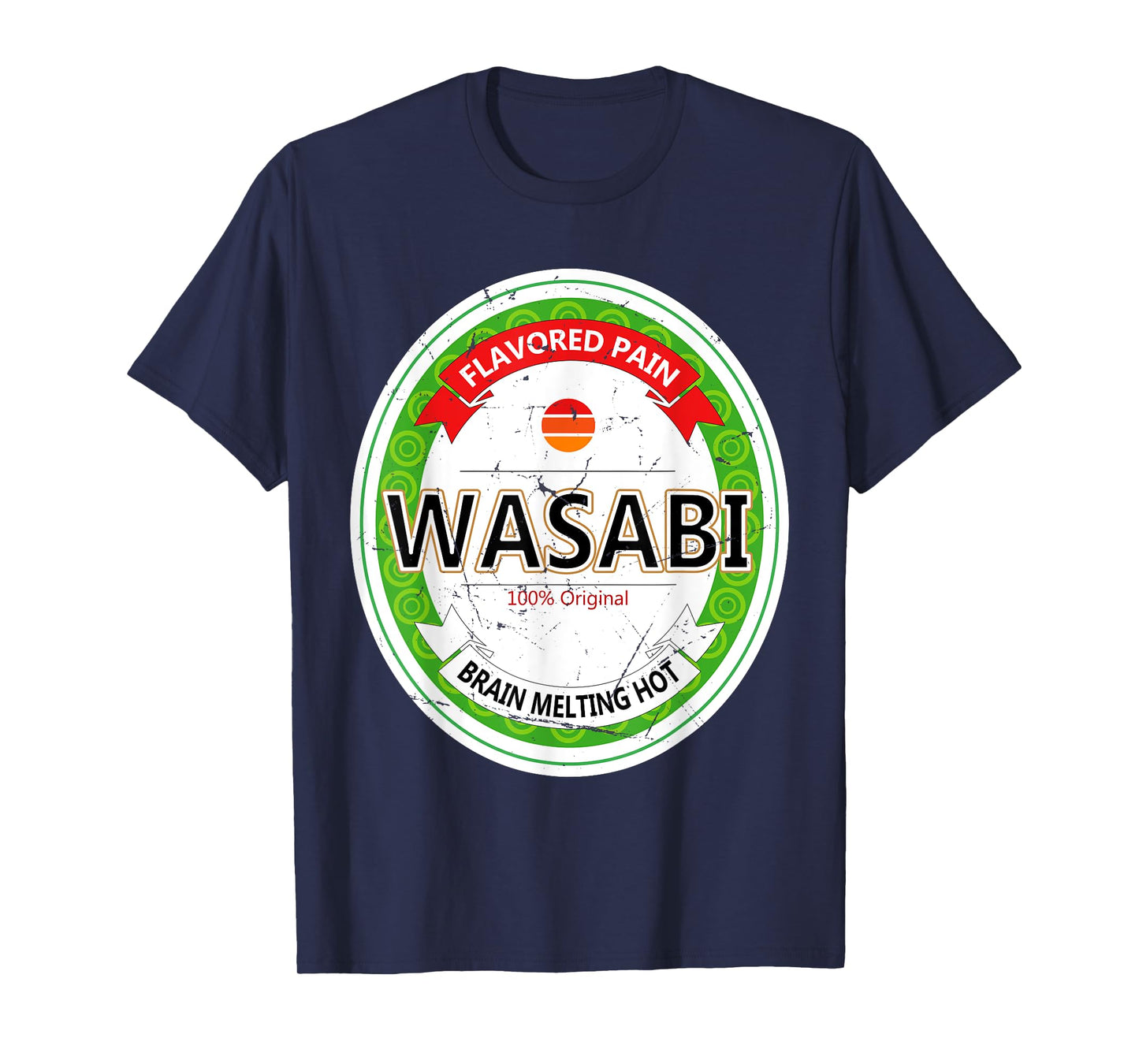 Wasabi Funny Japanese Sushi Condiment Halloween Costume T-Shirt
