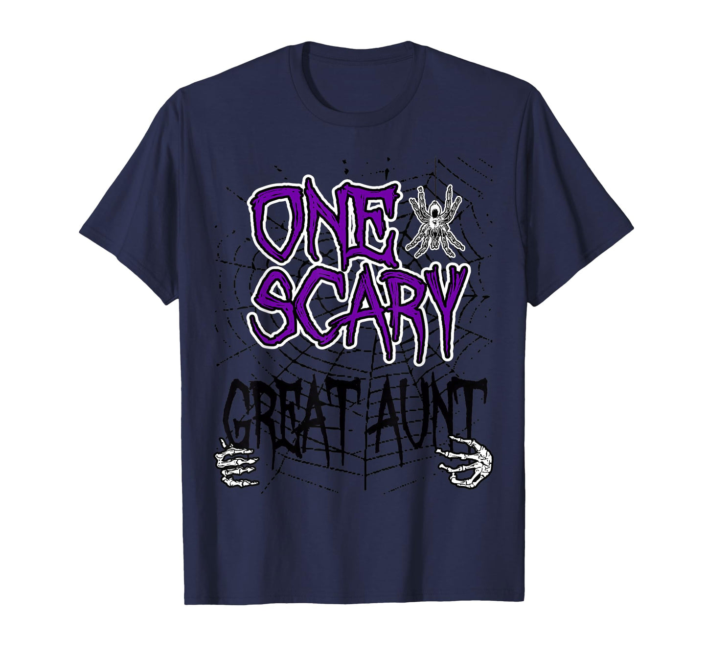 One Scary Great Aunt Matching Family Halloween costume T-Shirt