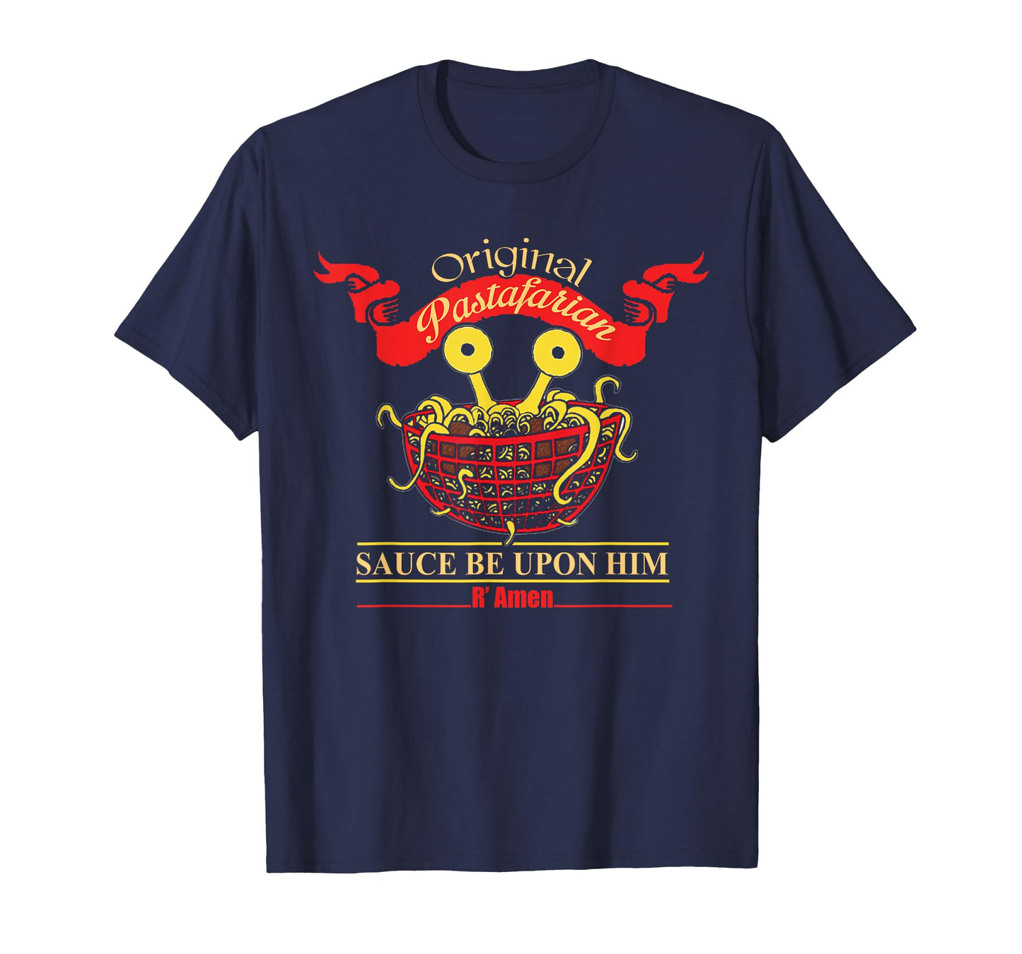 Atheist Anti Religion Flying Spaghetti Monster Pastafarian T-Shirt