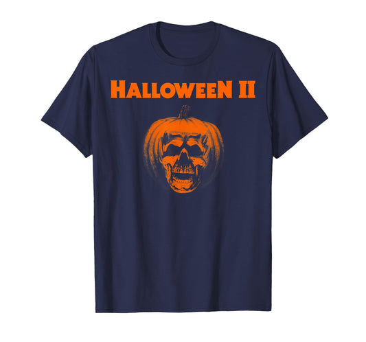 Halloween 2 Pumpkin Face Logo T-Shirt