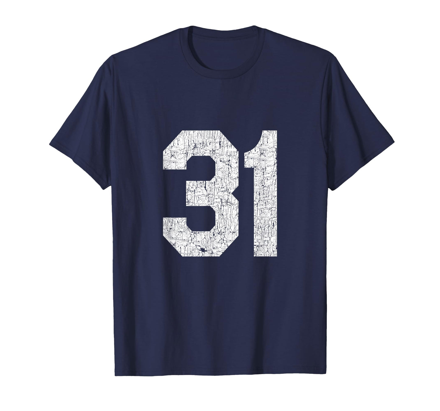 #31 Jersey Uniform Varsity Number, 31st Birthday, 31st Place T-Shirt