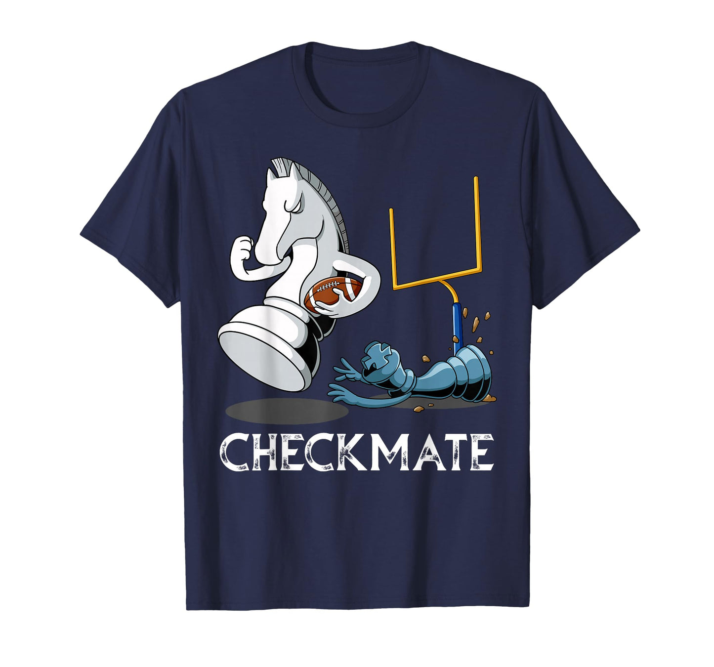 Football Checkmate Chess T-Shirt