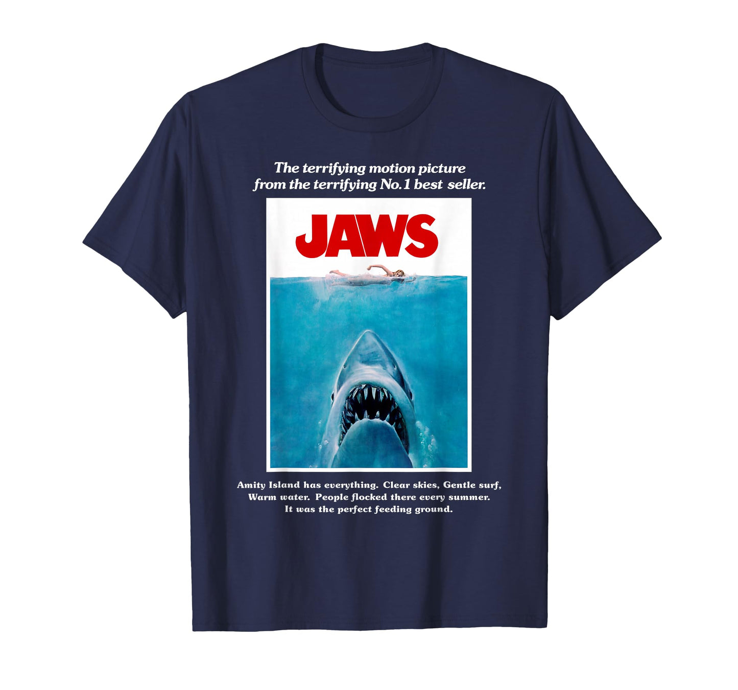 Jaws Movie Poster T-Shirt