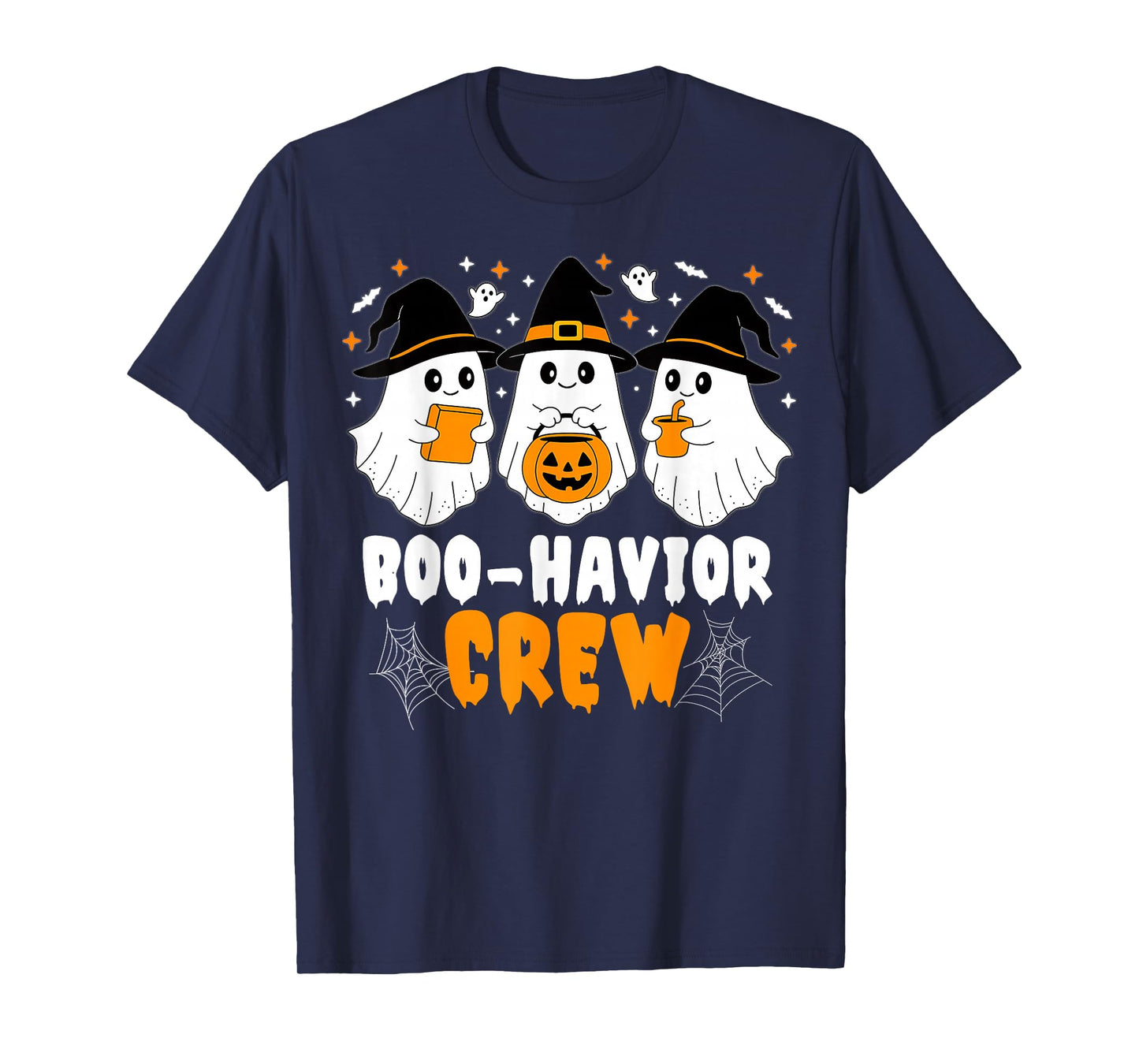 Boo-Havior Crew Behavior Analyst ABA Funny Ghost Halloween T-Shirt
