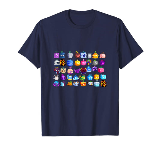 Blox Fruits Every Fruit in The List T-Shirt