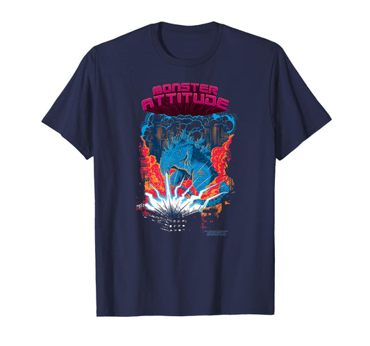 Godzilla vs. Kong Attitude - Officially Licensed Black Unisex-Adult T-Shirt