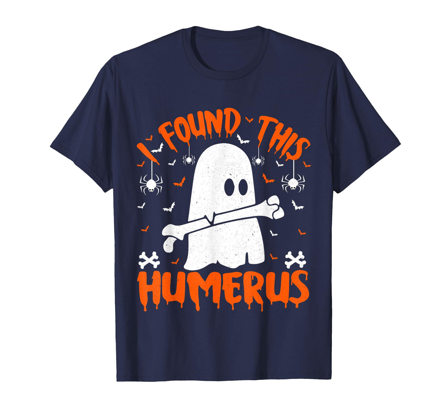 I Found This Humerus Funny Ghost Nurse Halloween T-Shirt