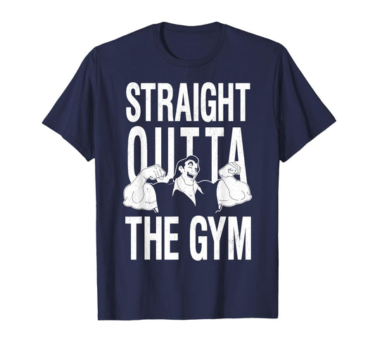 Disney Beauty and the Beast Gaston Straight Outta The Gym T-Shirt