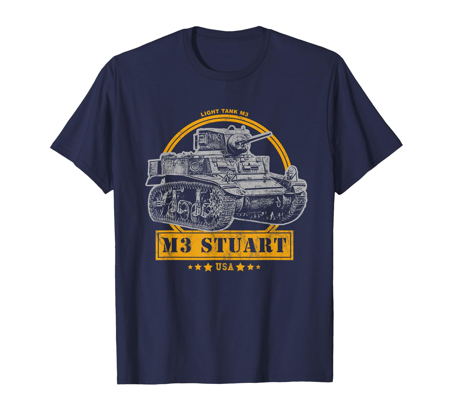 M3 Stuart - WW2 Tank T-Shirt