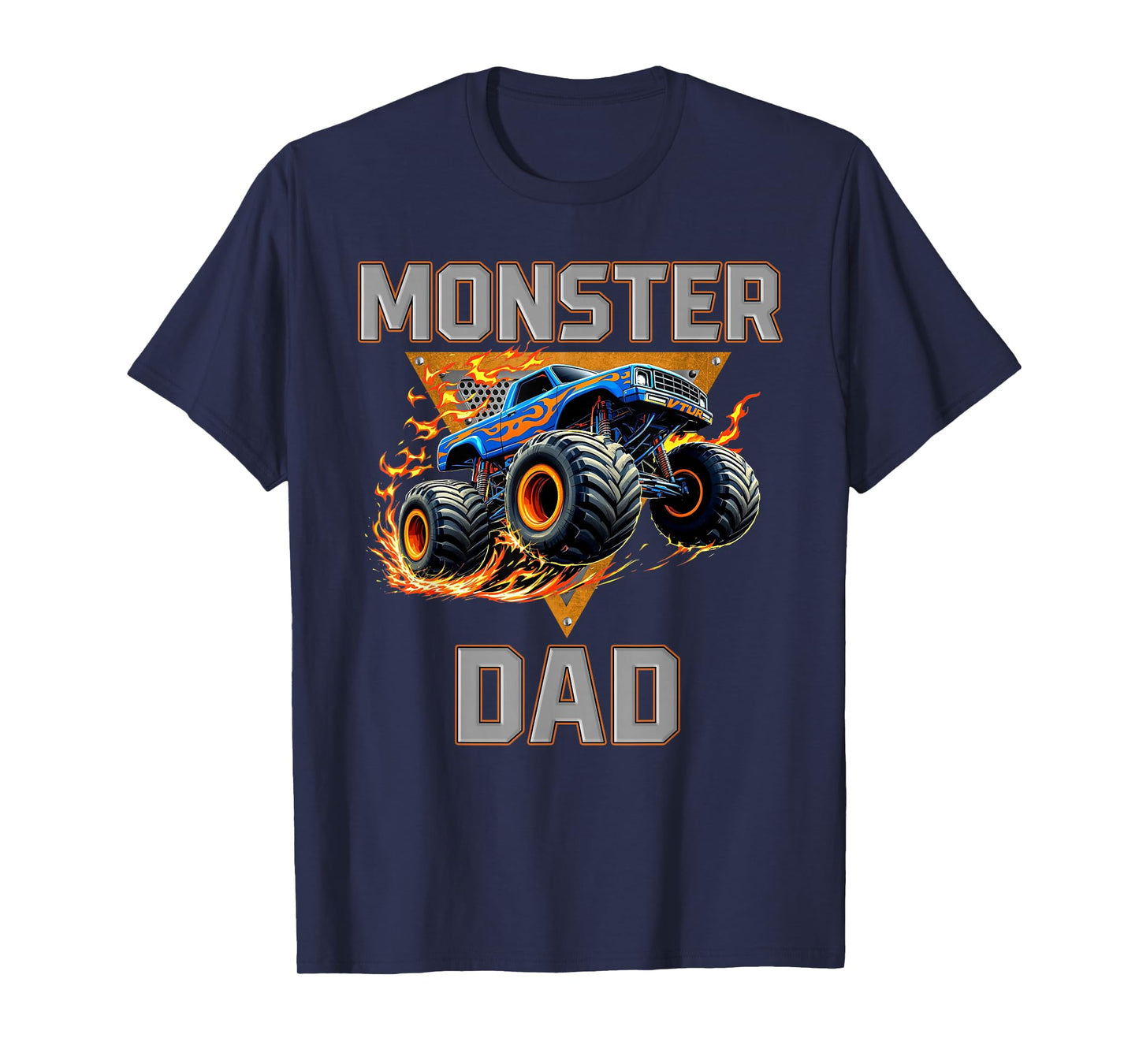 Monster Truck Dad Fathers Day Monster Truck T-Shirt