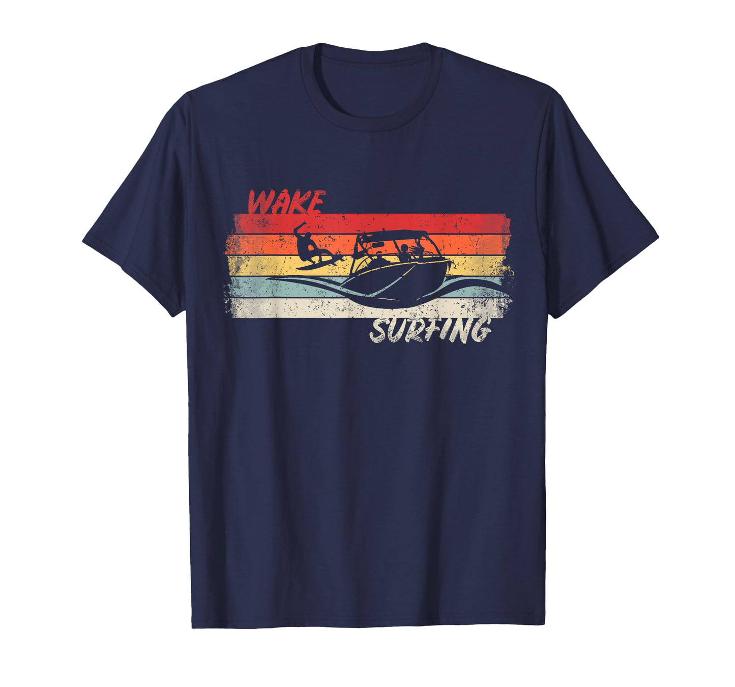 Wake Surfing Wakesurfing Boat Lake Surf T Shirt Wakesurf T-Shirt