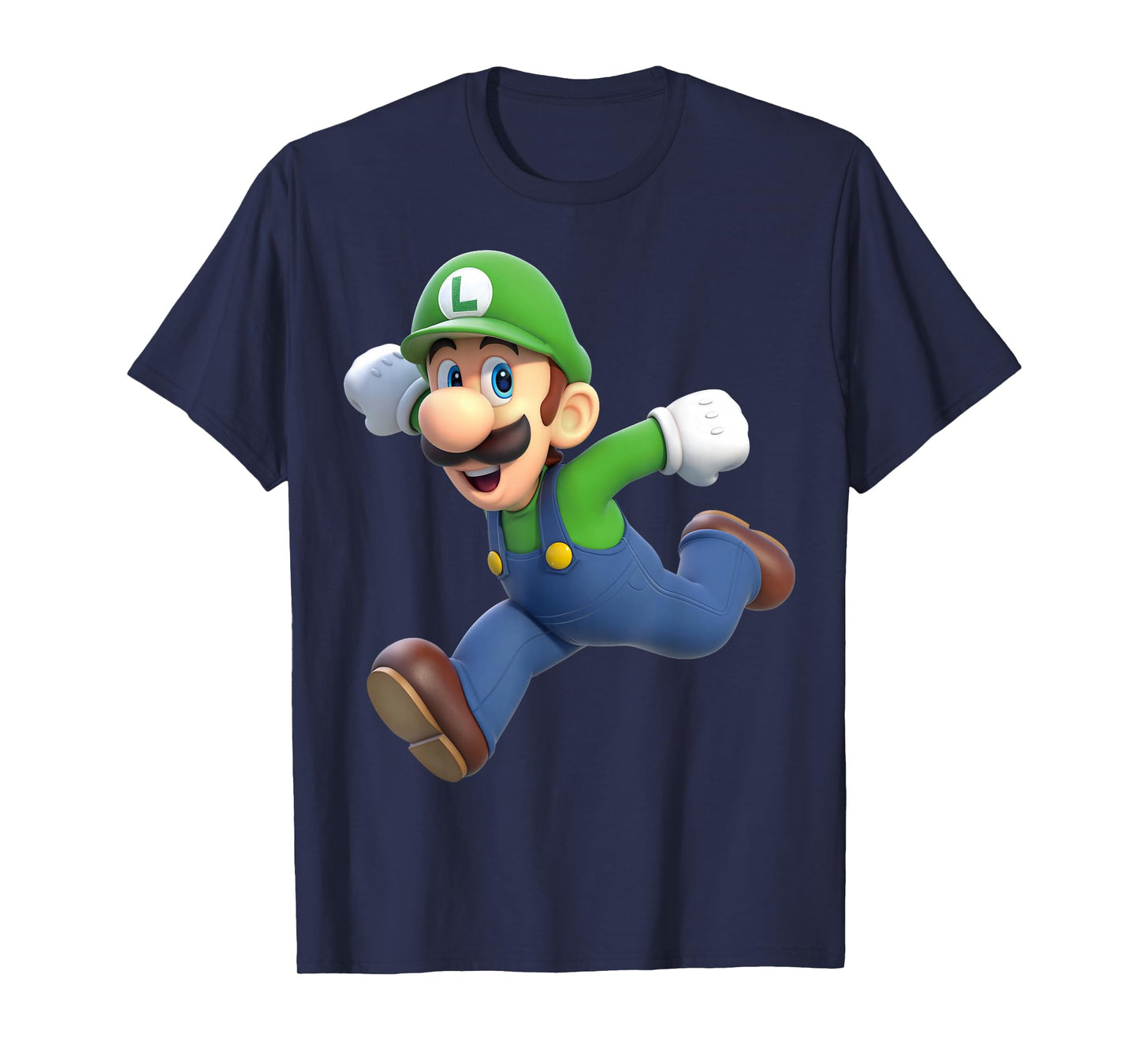 Super Mario Luigi 3D Poster T-Shirt