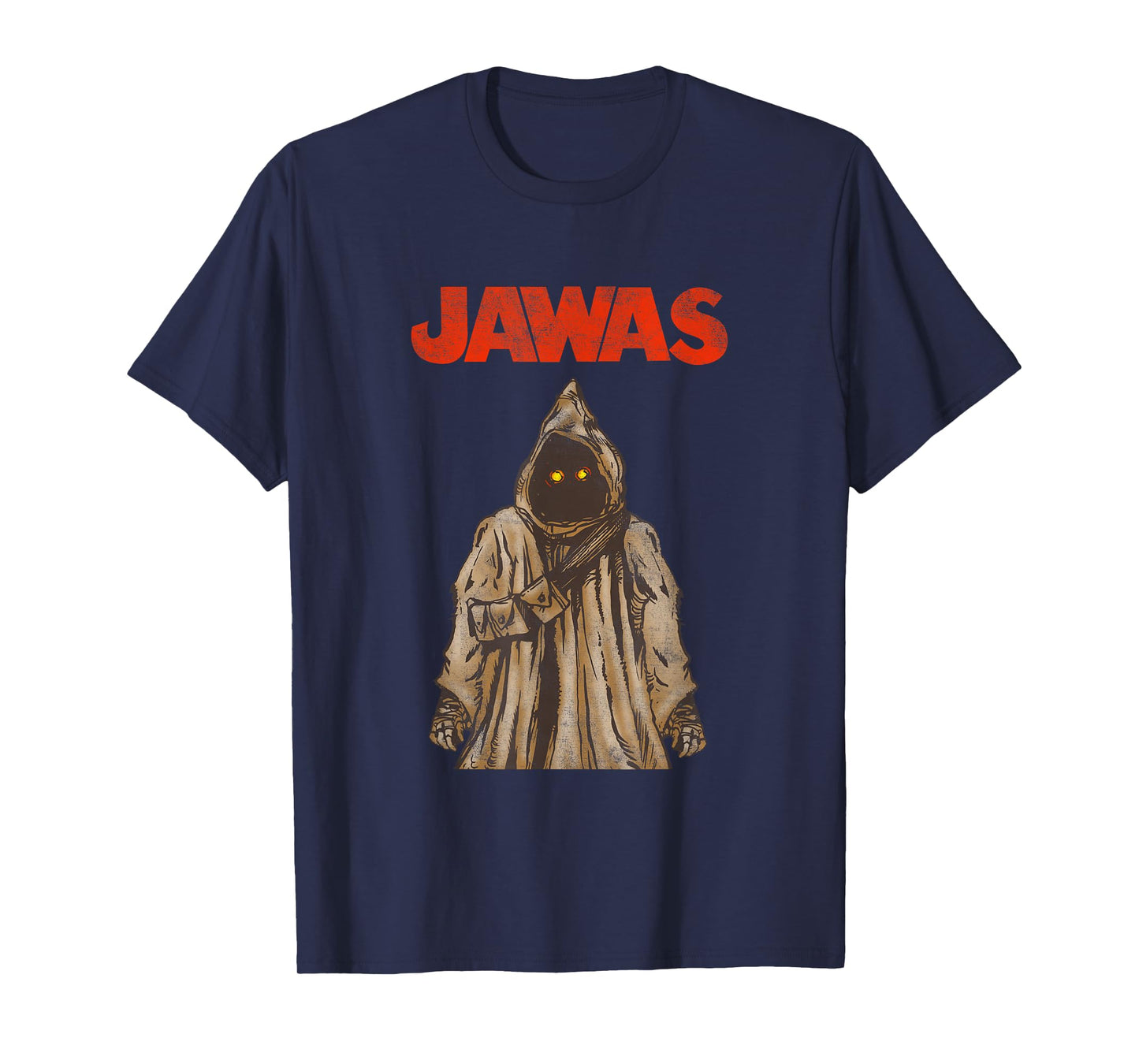 Star Wars Classic Jawas Vintage Jaws Style Movie Poster T-Shirt