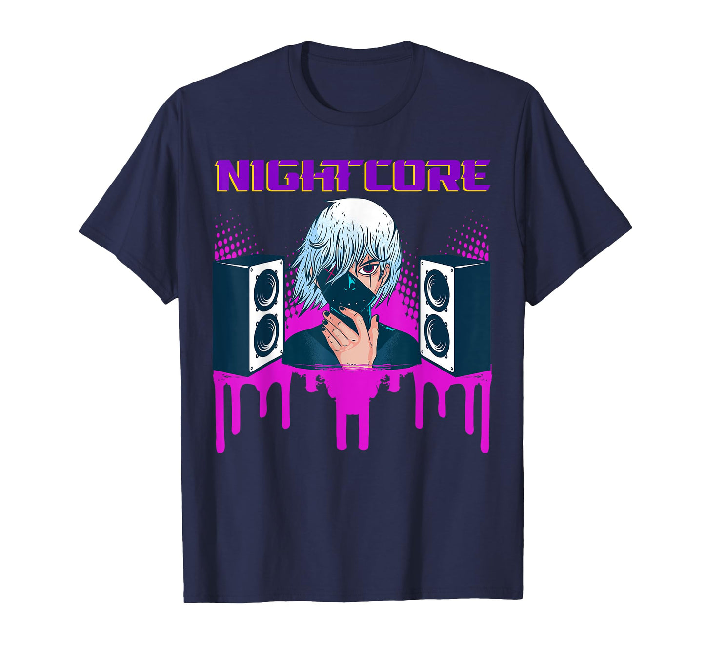 Manga nightcore music and Japanese equals love anime T-Shirt