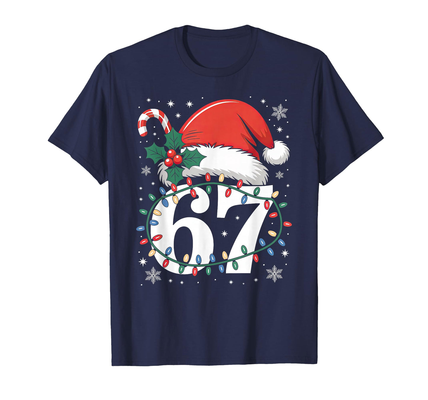 67 Christmas Kids Boys Girls Meme Xmas Funny Alhpa Z Gen T-Shirt