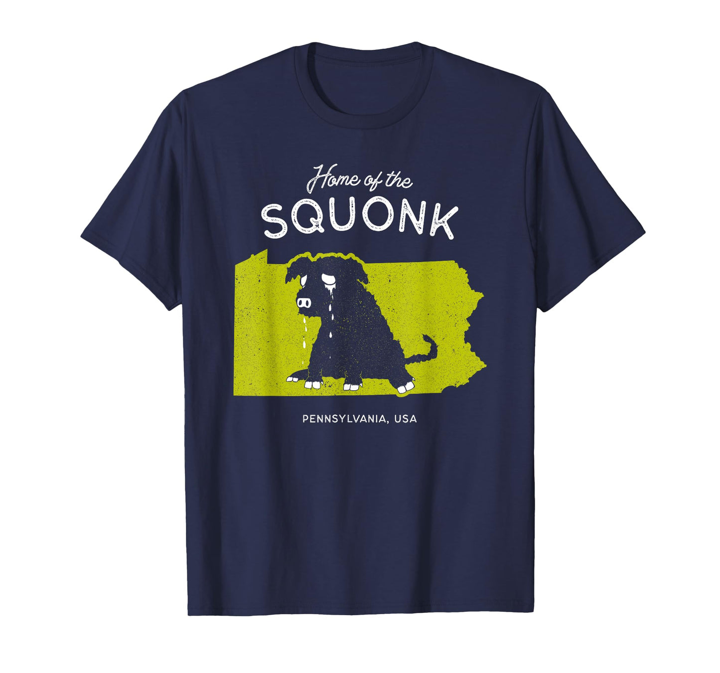 Home of the Squonk - Pennsylvania, USA Sad Emo Cryptid T-Shirt