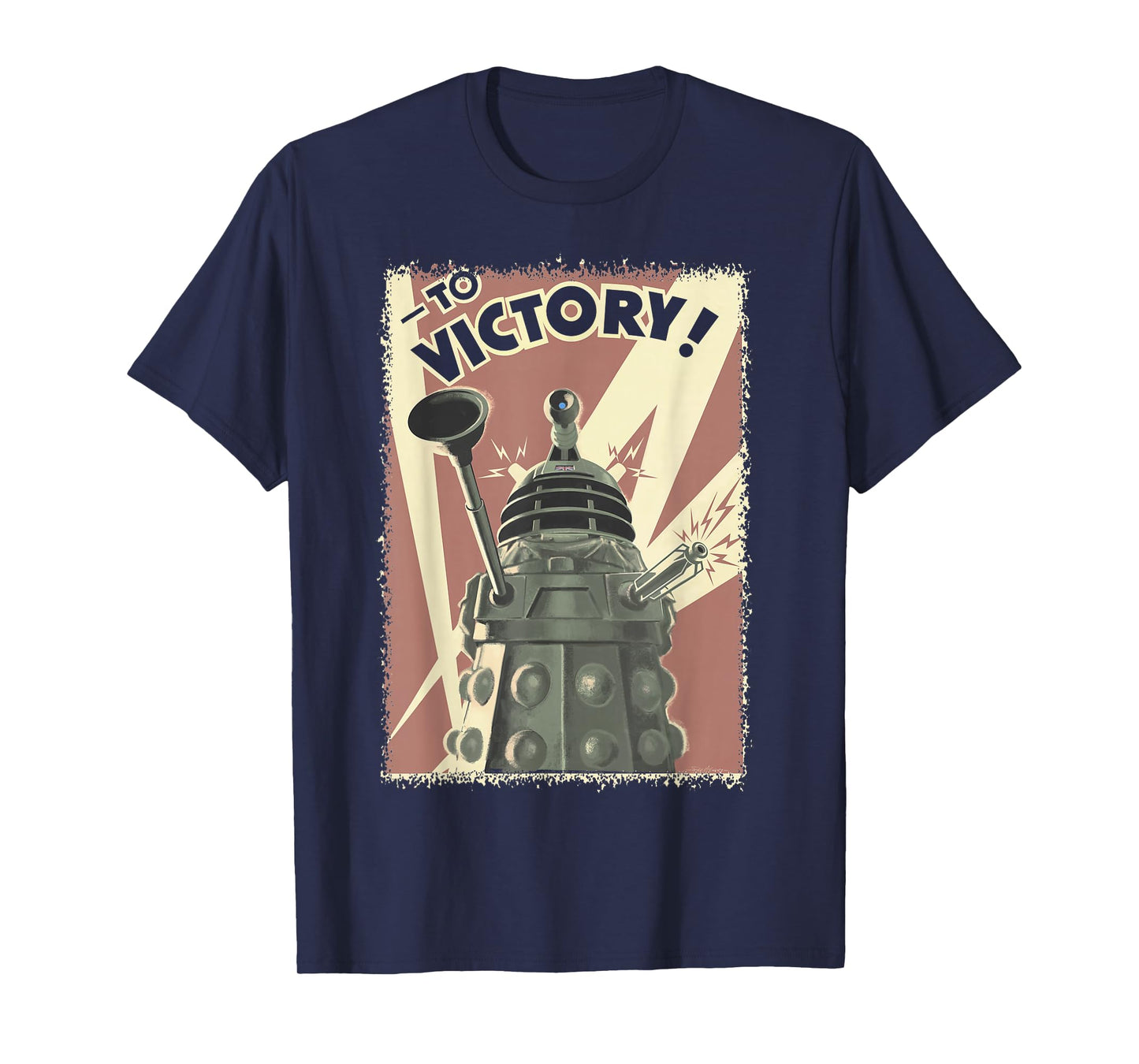 Doctor Who Propoganda Dalek Sci-Fi Fan 60th Anniversary T-Shirt