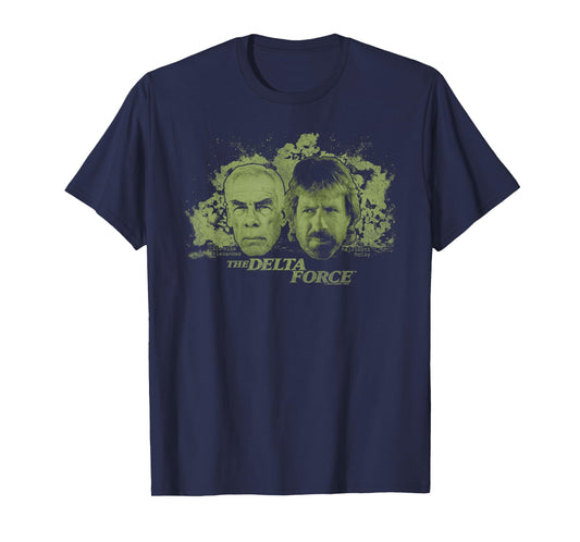 The Delta Force Black Cotton Polyester T-Shirt, Men's Unisex-Adults Regular Fit Crew Neck Short Sleeve, Small, Classic Themed T-Shirt