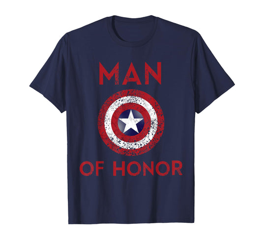 Man of Honor Wedding Groom Couples Marriage T-Shirt