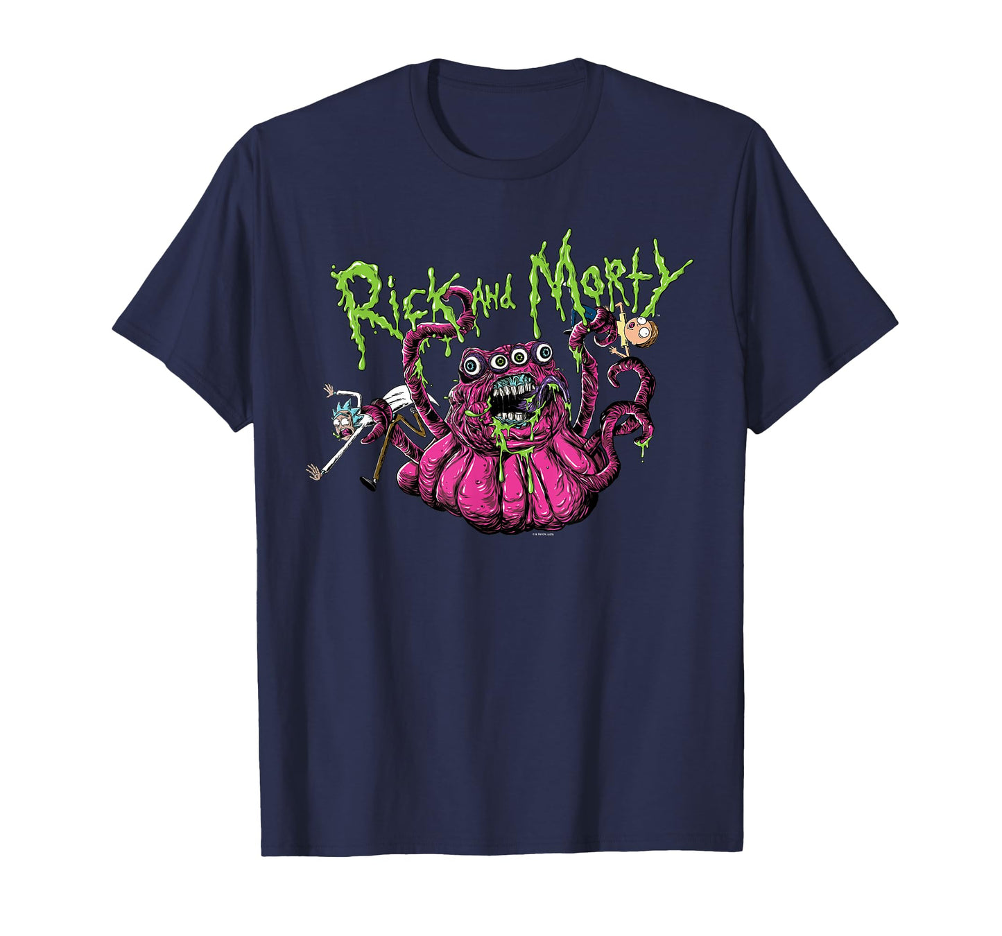 Rick and Morty Alien Adult Cartoon Fashion T-Shirt