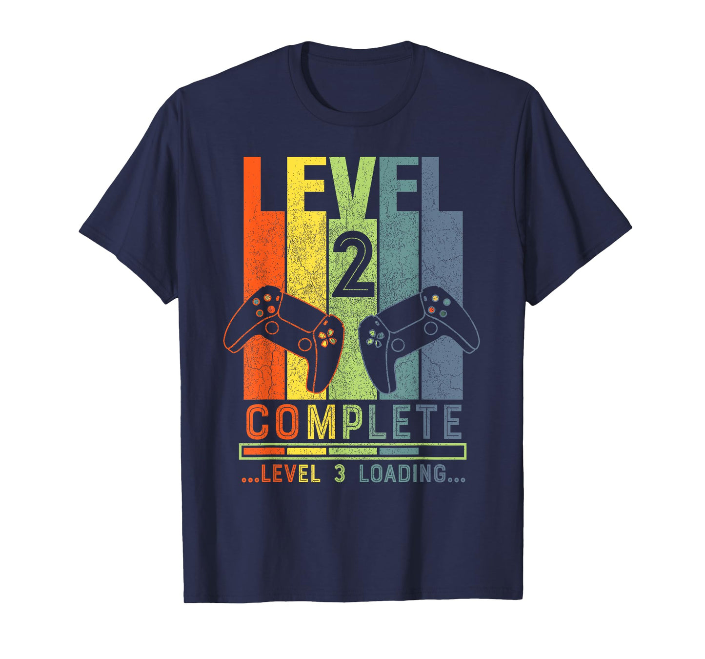 Level 2 Complete Gamer Gift 2 Years Wedding Anniversary T-Shirt
