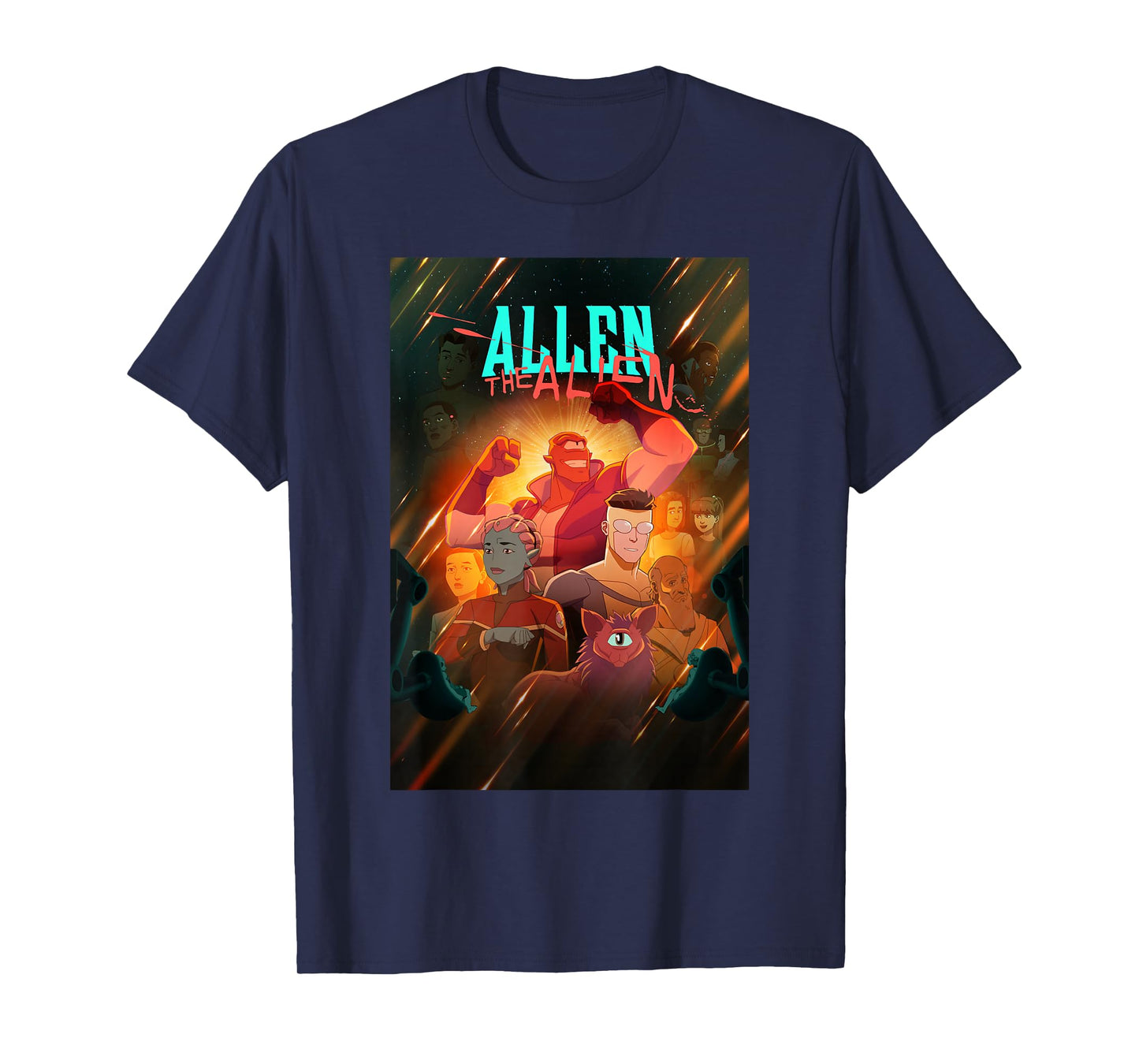 Invincible Allen The Alien Epic Poster T-Shirt