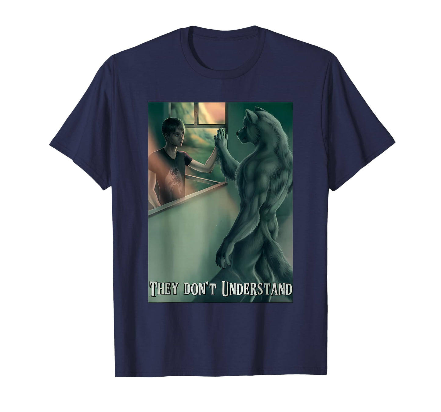 Wolf Meme They Don't Understand T-Shirt