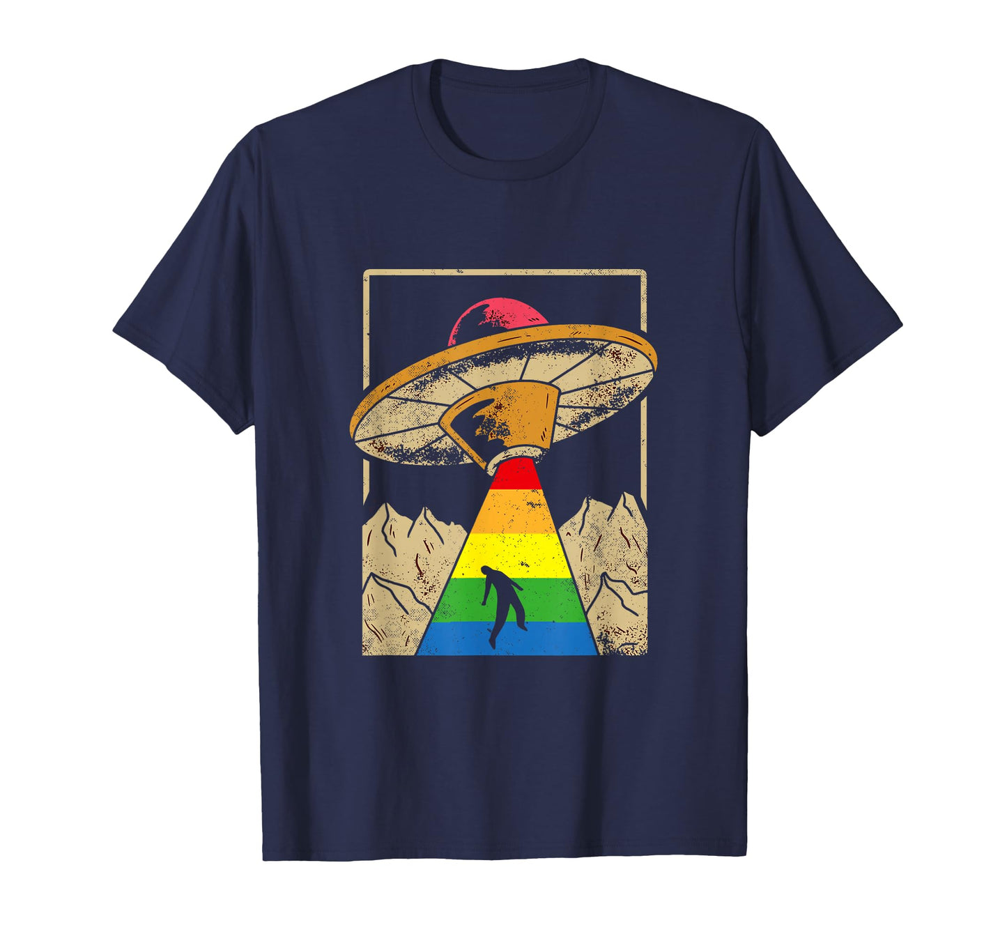 Alien Abduction Gay Pride Gaylien Lgbt T-Shirt