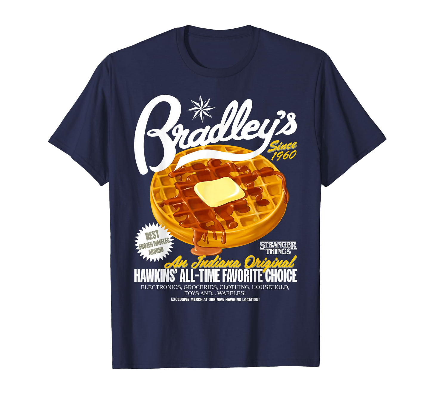 Stranger Things Season 5 Bradley's Best Frozen Waffles T-Shirt