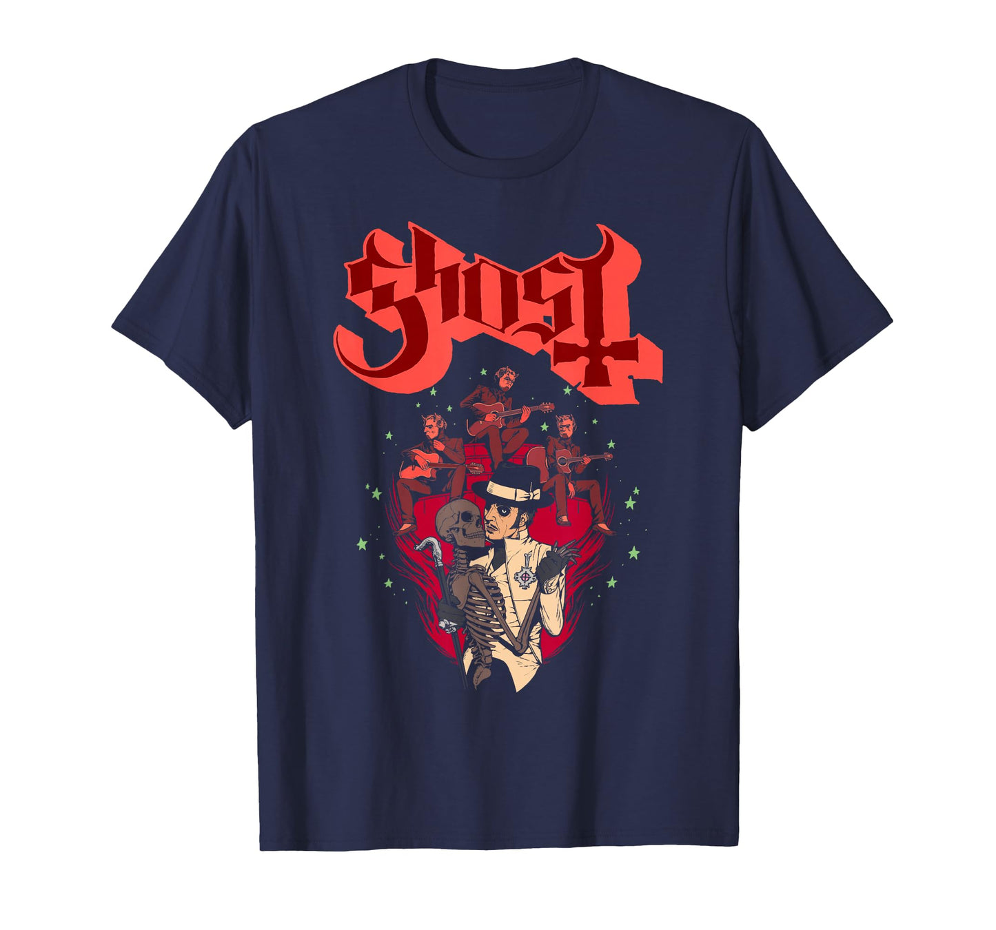 Ghost – Skeleton Bandstand T-Shirt
