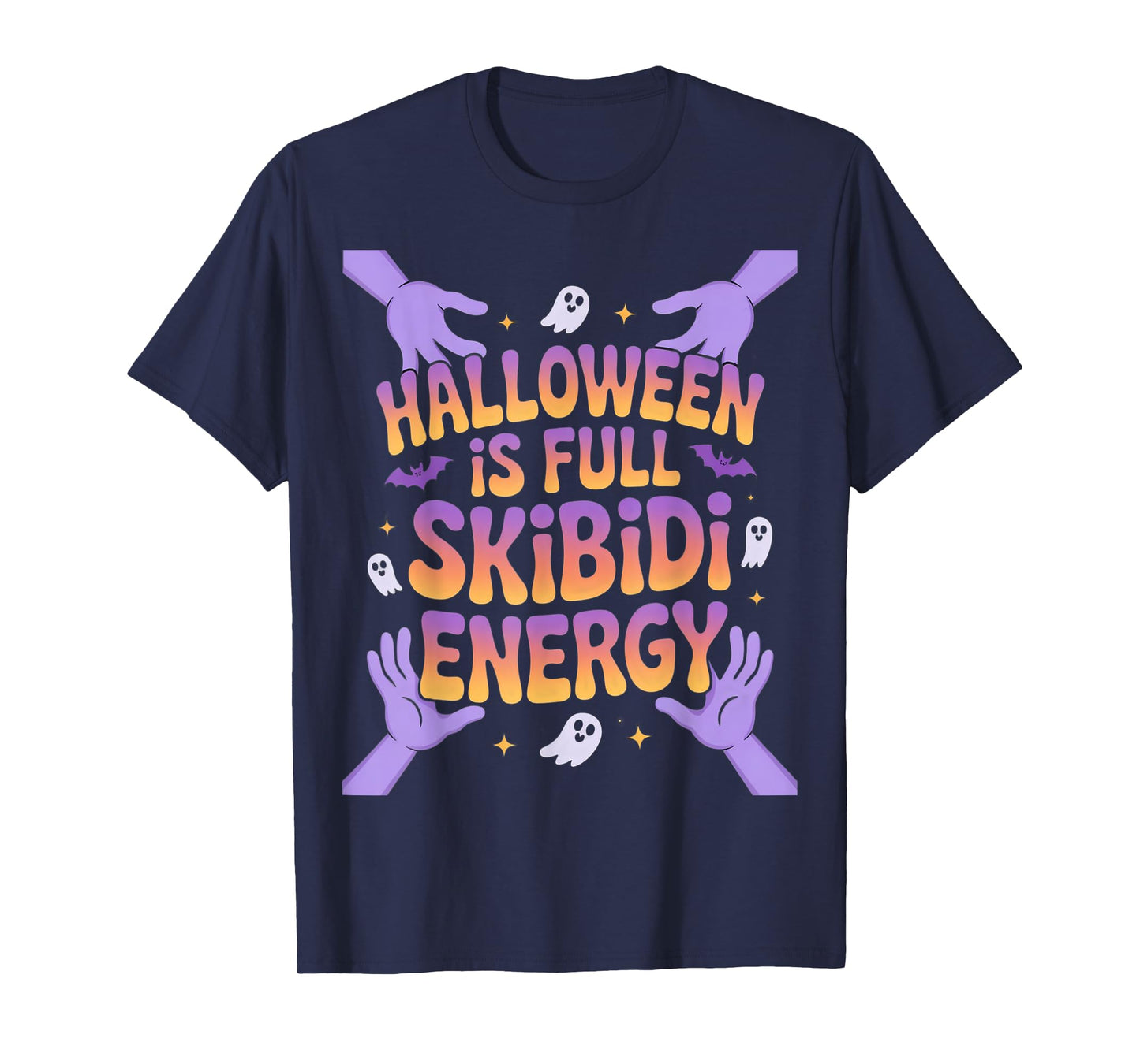 Funny Middle School Generation Alpha Gen A Slang Halloween T-Shirt