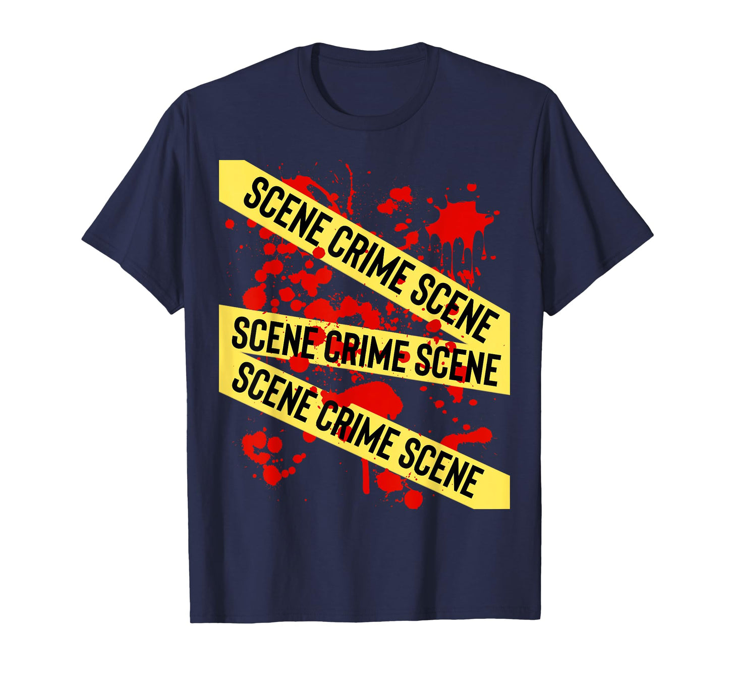 Crime Scene Investigation Tape Design T-Shirt