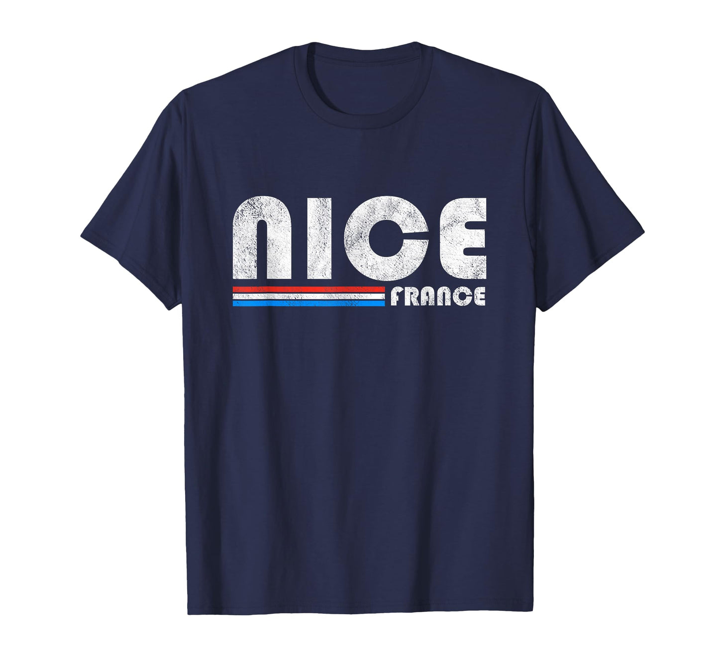 Nice France Retro Vintage Travel Vacation Gift T-Shirt